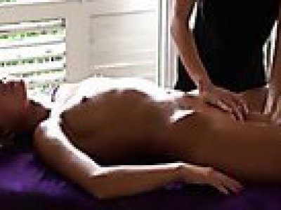 Erotic massage with sexy fingering