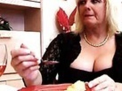 Chubby mature fucked while husband watches