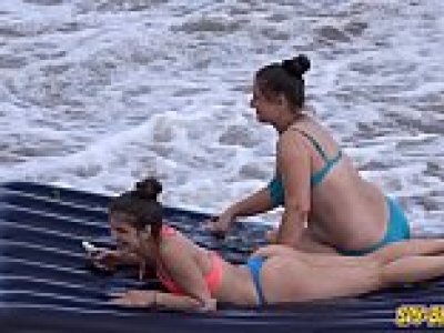 Amateur Beach Sexy Thong Bikini Teen - Voyeur Amateur Video   HD+