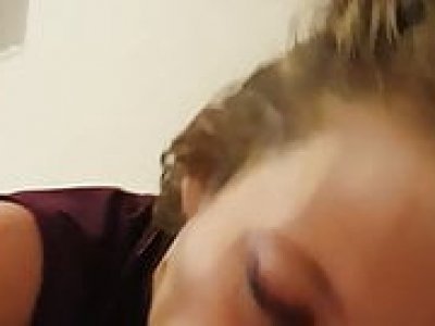 BJ with cum in mouth ending