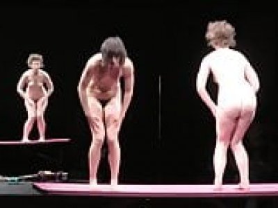 Molly Lieber and Eleanor Smith nude performance