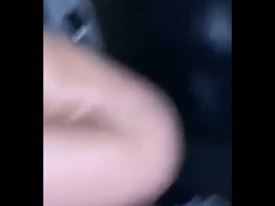 rapper fucks big titty bitch in the car