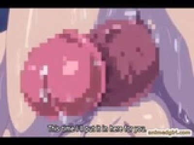 Busty hentai coed gets titty and wet vagina fucking by shemale anime