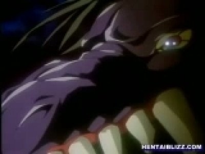 Beautiful hentai hard drilled by tentacles monster