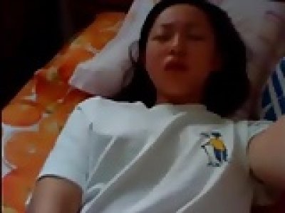 Chinese girl masturbating