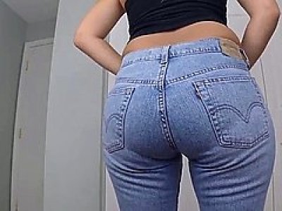 Warm piss and honey shit right in her sweet jeans