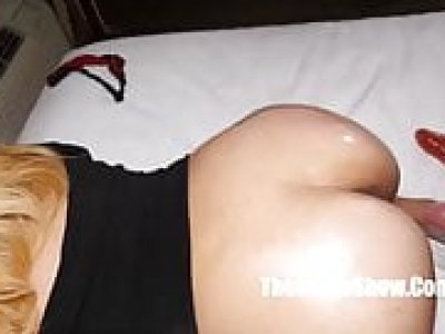 Phat booty ass mixed couple pussy banged husbaned watches