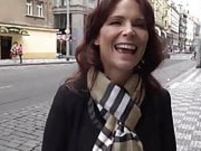 Hot american mature wife gets anal pounded in Prague