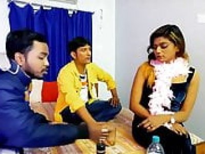 Threesome Group sex by Indians