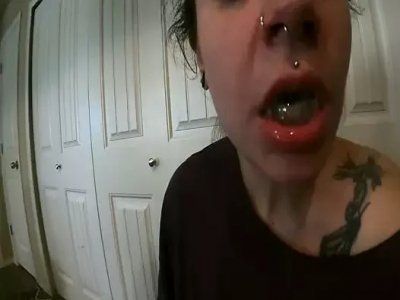 Face Fucking and Cumming Down Wifes Throat