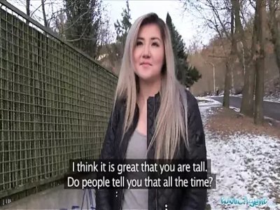 Public Agent Cute Russian loves sex for cash