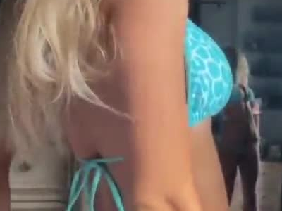 hot teen teasing in bikini