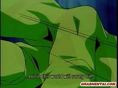 Hentai schoolgirl brutally groupfucked by monster frogs