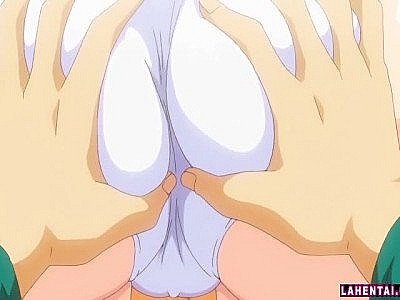 Big titted hentai blondie