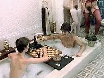 Classic French fuck film with hot sucking