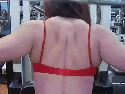 Sexy Hot Mature workout