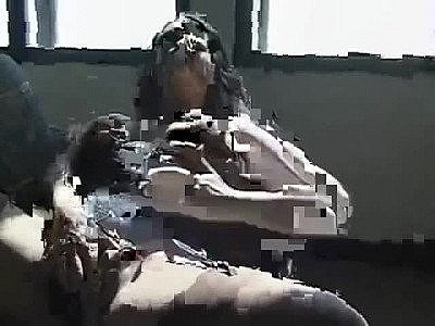 Smoking MILF touches her boobs and slit