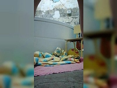 Miss Mironova plays with her wet pussy