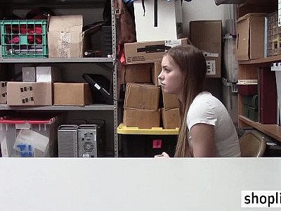 European blonde MILF sucks a LP officers big hard cock