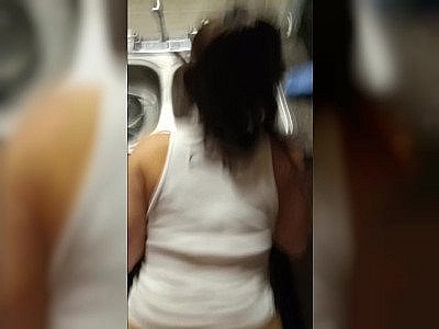 Someones mom getting fucked in the kitchen