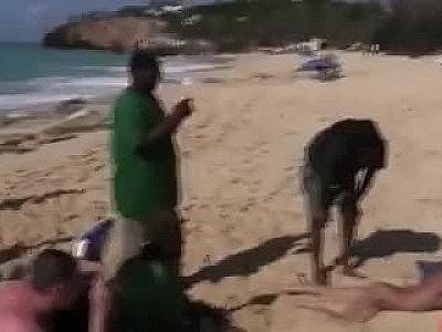 Young Lesbians at the Beach