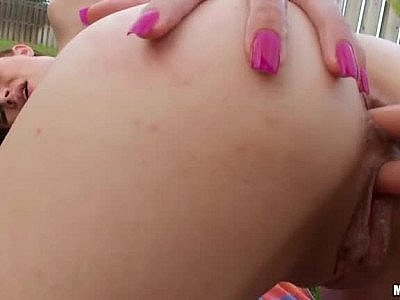 Anal In The Backyard
