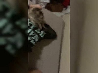 college teen getting it from the back - 