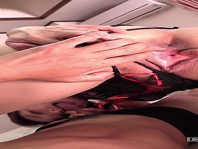 Mature asian milks a cock