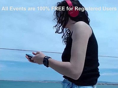 I Love Playing with My Pussy on the Beach - LIVE