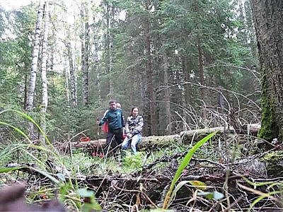 Blowjob caught by passer-by