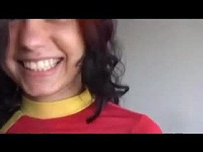 Hot hot hot brazilian brunette beginner