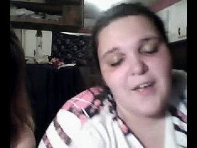 Fat BBW Girlfriends getting wild showing ass on cam-3