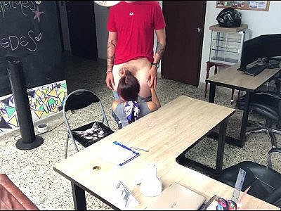 Sex with my Boyfriend in Office post 660 full video link in bio