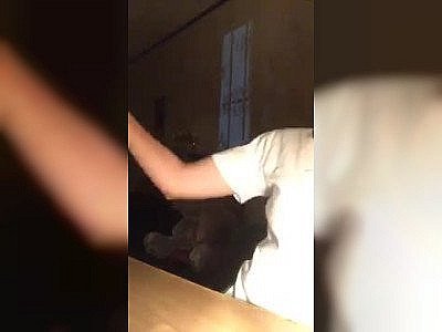 bored girl in underwear with a nice body