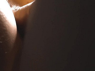 Fucked doggy style. She blew her cum in bubbles and with sound