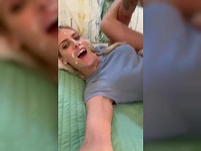 CUM ON MY FACE BUT KEEP FUCKING ME AFTER