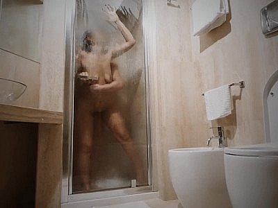 She wanted to feel the big cock of her one night stand in the shower again   108