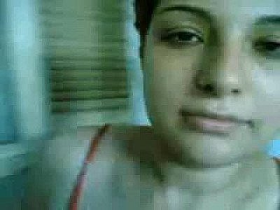 Arab girl plays with his cock