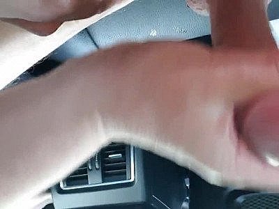She strokes to cumshot orgasm denial