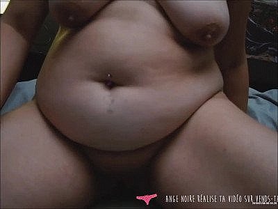 Ange Noire French amateur MILF masturbates Vends-ta-culotte