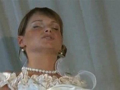 Hot bride fucks a guy on her wedding day