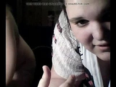 Slut Fat BBW Teens having fun on cam while parents away-3