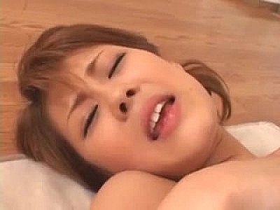 Little Japanese girl and her big cock lover