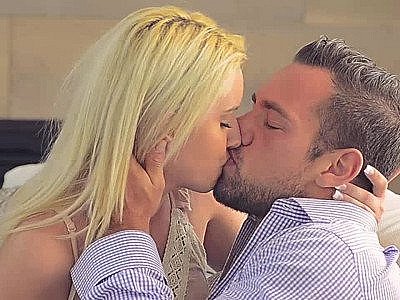 Horny Brooke gets her pussy filled with cum unexpectedly