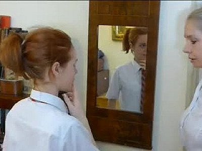 Naughty Redhead Schoolgirl