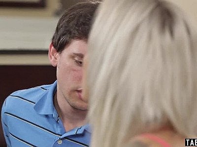 Neglected classy MILF housewife seduced daughters BF