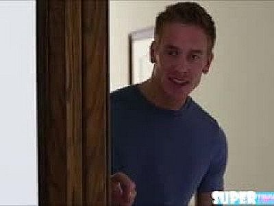 Sexy funsize Alexia Gold is left alone in their house and gets banged