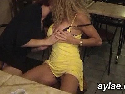 2 dominas with their anal slave