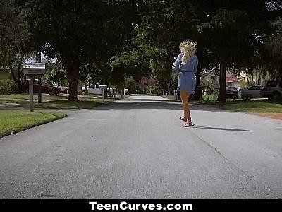 TeenCurves - (Gia Paige) Oiled Up and Hardcore Fucked   