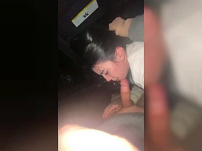 making her suck my dick in the car